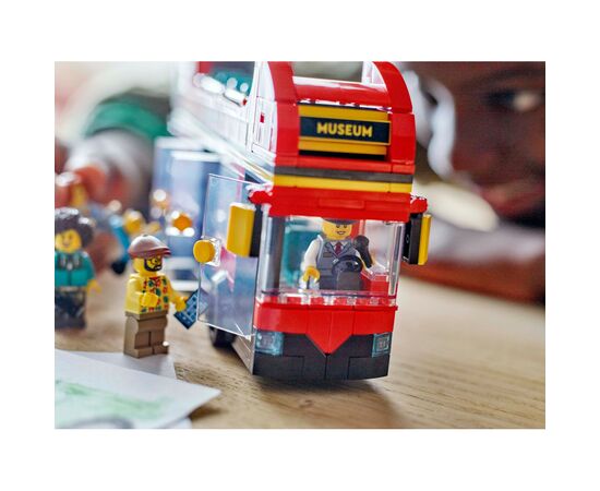 Конструктор LEGO City Красный двухэтажный экскурсионный автобус (60407), изображение 11 Конструктор LEGO City Красный двухэтажный экскурсионный автобус (60407), изображение 11