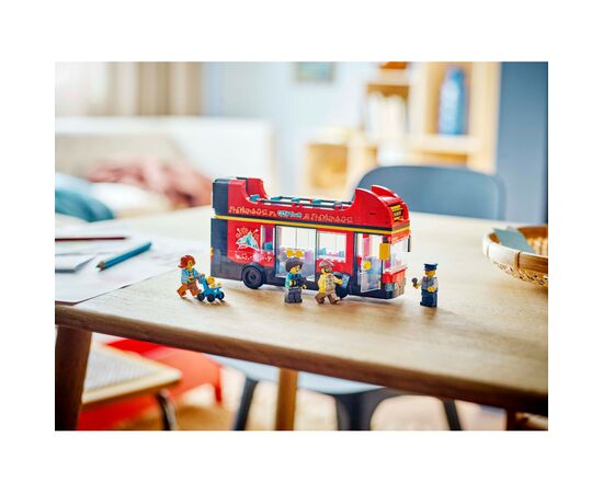 Конструктор LEGO City Красный двухэтажный экскурсионный автобус (60407), изображение 12 Конструктор LEGO City Красный двухэтажный экскурсионный автобус (60407), изображение 12
