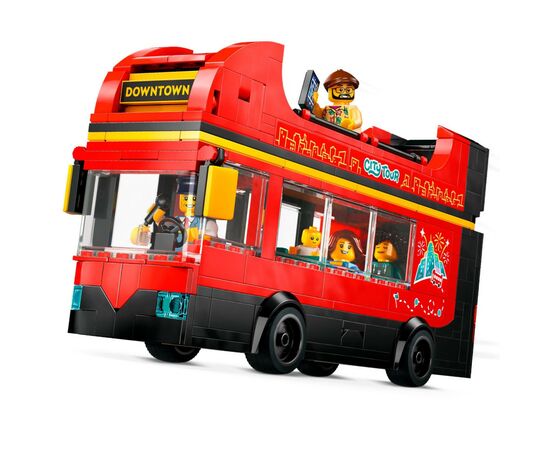 Конструктор LEGO City Красный двухэтажный экскурсионный автобус (60407), изображение 3 Конструктор LEGO City Красный двухэтажный экскурсионный автобус (60407), изображение 3