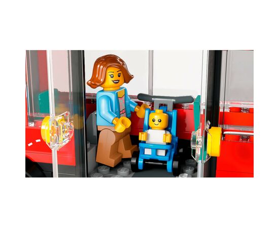 Конструктор LEGO City Красный двухэтажный экскурсионный автобус (60407), изображение 6 Конструктор LEGO City Красный двухэтажный экскурсионный автобус (60407), изображение 6