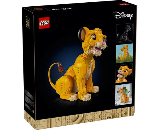 Конструктор LEGO Disney Classic Юный король Лев Симба (43247), изображение 5 Конструктор LEGO Disney Classic Юный король Лев Симба (43247), изображение 5