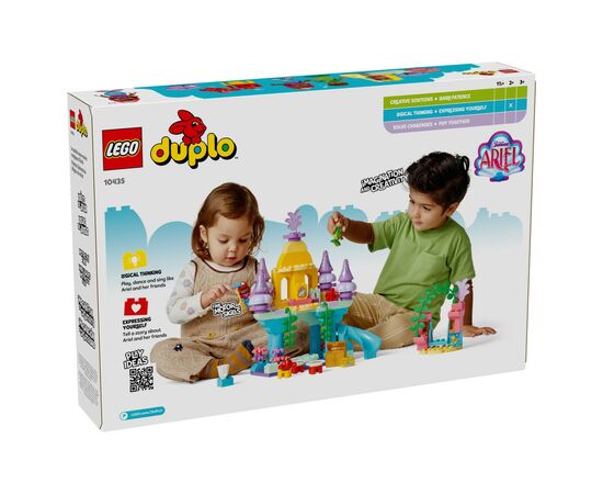 Конструктор LEGO DUPLO Disney Волшебный подводный дворец Ариэль (10435), изображение 6 Конструктор LEGO DUPLO Disney Волшебный подводный дворец Ариэль (10435), изображение 6