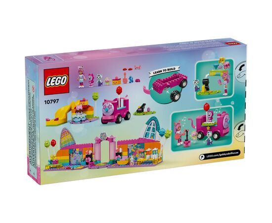 Конструктор LEGO Gabby's Dollhouse Праздничная комната Габби (10797), изображение 7 Конструктор LEGO Gabby's Dollhouse Праздничная комната Габби (10797), изображение 7