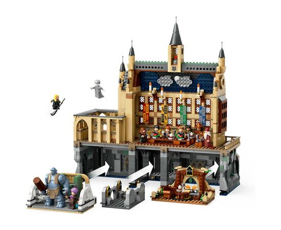 Конструктор LEGO Harry Potter Замок Хогвартс: Большой зал (76435), изображение 4 Конструктор LEGO Harry Potter Замок Хогвартс: Большой зал (76435), изображение 4