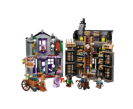 Конструктор LEGO Harry Potter Лавки Оливандера и мантий от Мадам Малкин (76439), изображение 3 Конструктор LEGO Harry Potter Лавки Оливандера и мантий от Мадам Малкин (76439), изображение 3