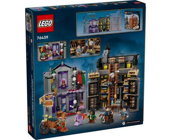 Конструктор LEGO Harry Potter Лавки Оливандера и мантий от Мадам Малкин (76439), изображение 8 Конструктор LEGO Harry Potter Лавки Оливандера и мантий от Мадам Малкин (76439), изображение 8