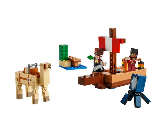 Конструктор LEGO Minecraft Подорож на піратському кораблі (21259-), зображення 2 Конструктор LEGO Minecraft Подорож на піратському кораблі (21259-), зображення 2