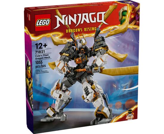 Конструктор LEGO Ninjago Драконовий робот-титан Коула (71821)