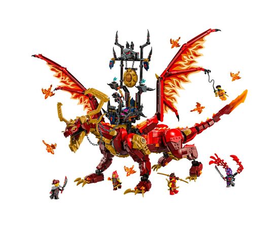 Конструктор LEGO Ninjago Першодракон руху (71822), зображення 2 Конструктор LEGO Ninjago Першодракон руху (71822), зображення 2