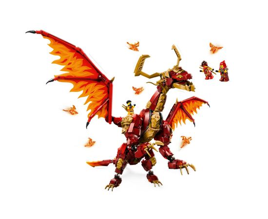 Конструктор LEGO Ninjago Першодракон руху (71822), зображення 3 Конструктор LEGO Ninjago Першодракон руху (71822), зображення 3