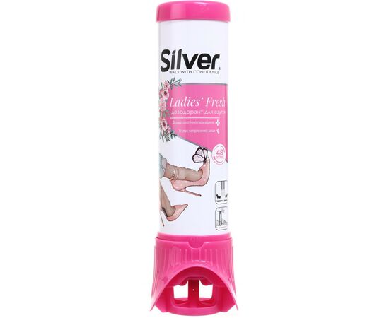 Дезодорант для обуви Silver Ladies Fresh Для женской обуви 100 мл (8690757011873)