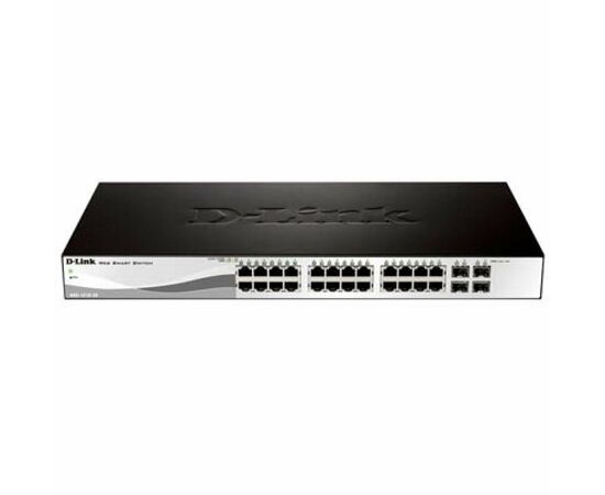 Комутатор мережевий D-Link DGS-1210-28P