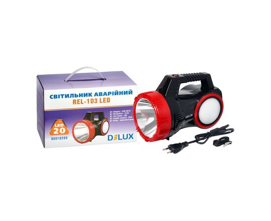 Фонарь Delux REL-103 20 LED 10W + подарунок REL-107 (90022813), изображение 3 Фонарь Delux REL-103 20 LED 10W + подарунок REL-107 (90022813), изображение 3