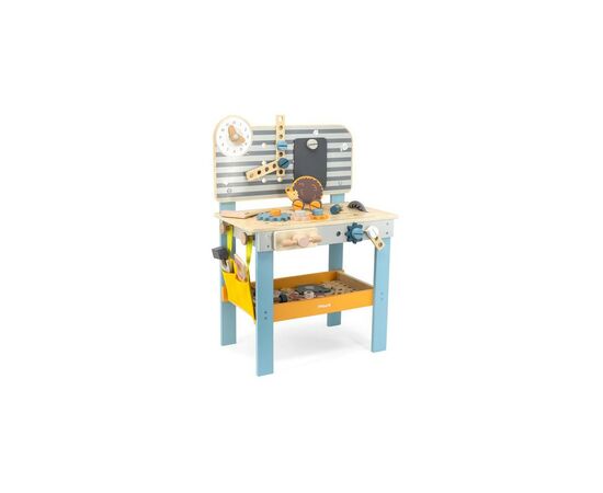 Игровой набор Viga Toys PolarB деревянный верстак с инструментами (44065N), изображение 2 Игровой набор Viga Toys PolarB деревянный верстак с инструментами (44065N), изображение 2
