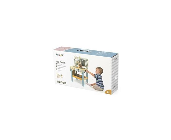 Игровой набор Viga Toys PolarB деревянный верстак с инструментами (44065N), изображение 6 Игровой набор Viga Toys PolarB деревянный верстак с инструментами (44065N), изображение 6