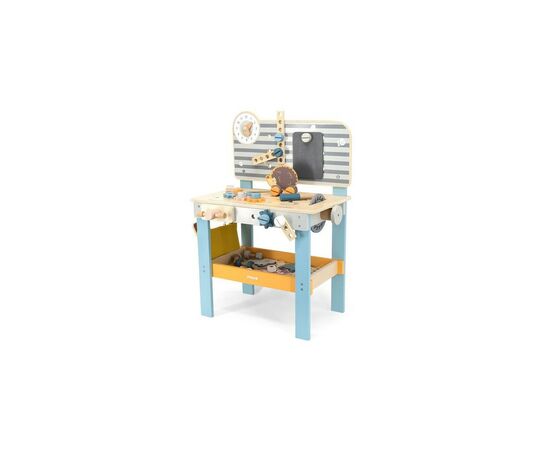 Игровой набор Viga Toys PolarB деревянный верстак с инструментами (44065N)