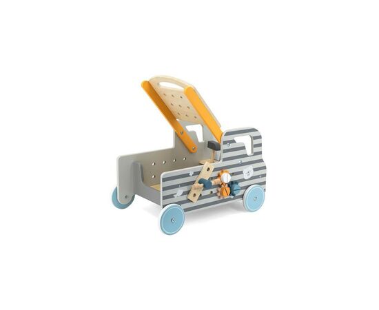 Развивающая игрушка Viga Toys PolarB Деревянная машинка с инструментами (44066), изображение 2
