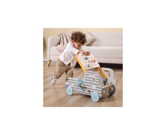 Развивающая игрушка Viga Toys PolarB Деревянная машинка с инструментами (44066), изображение 3