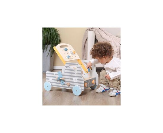 Развивающая игрушка Viga Toys PolarB Деревянная машинка с инструментами (44066), изображение 5