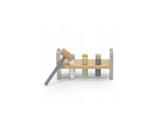 Развивающая игрушка Viga Toys PolarB деревянная стучалка Пингвинчик (44207), изображение 2 Развивающая игрушка Viga Toys PolarB деревянная стучалка Пингвинчик (44207), изображение 2