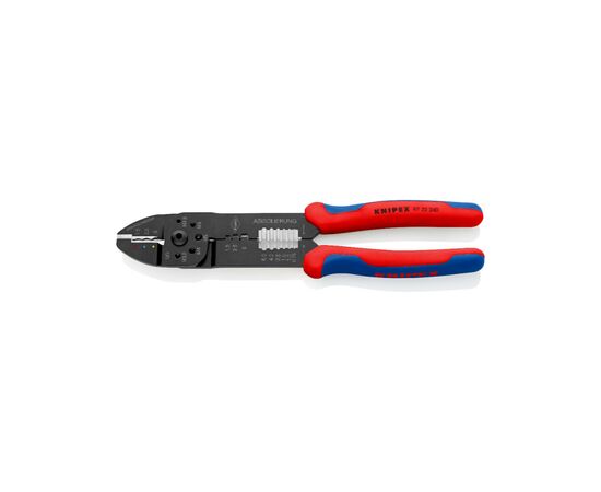 Знімач ізоляції KNIPEX універсальний для опрессовки та зачистки (97 22 240)