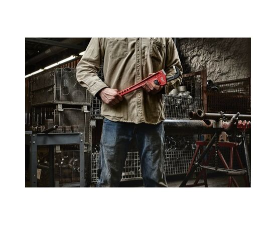 Ключ Milwaukee трубный 450мм, сталь. (48227118), изображение 3 Ключ Milwaukee трубный 450мм, сталь. (48227118), изображение 3