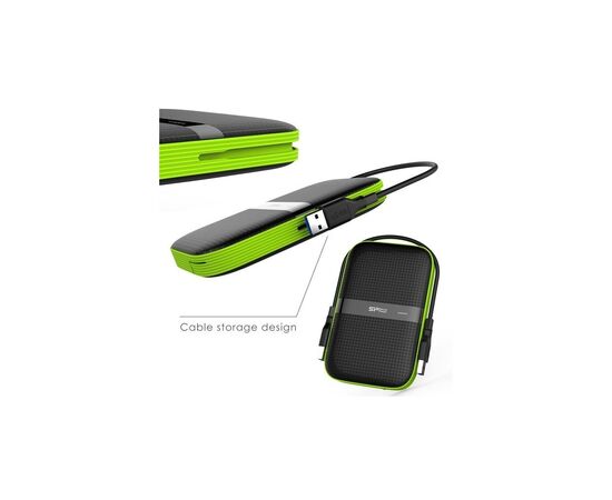 Внешний жесткий диск 2.5" 5TB Silicon Power (SP050TBPHDA60S3K), изображение 5 Внешний жесткий диск 2.5" 5TB Silicon Power (SP050TBPHDA60S3K), изображение 5