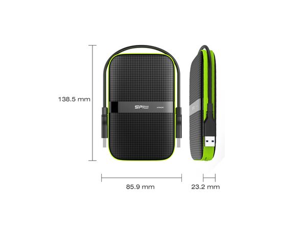 Внешний жесткий диск 2.5" 5TB Silicon Power (SP050TBPHDA60S3K), изображение 8 Внешний жесткий диск 2.5" 5TB Silicon Power (SP050TBPHDA60S3K), изображение 8