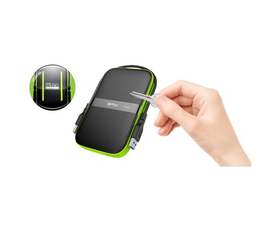 Внешний жесткий диск 2.5" 5TB Silicon Power (SP050TBPHDA60S3K), изображение 9 Внешний жесткий диск 2.5" 5TB Silicon Power (SP050TBPHDA60S3K), изображение 9