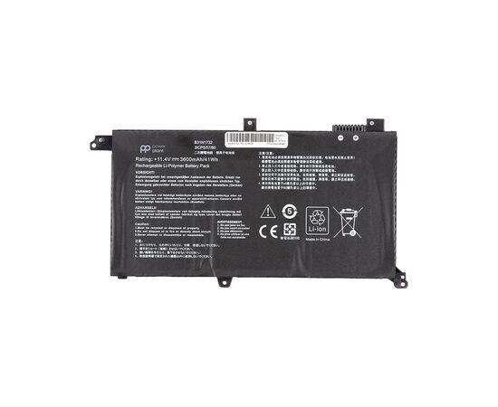 Аккумулятор для ноутбука ASUS VivoBook S14 S43 (B31N1732) 11.4V 3600mAh PowerPlant (NB431779)