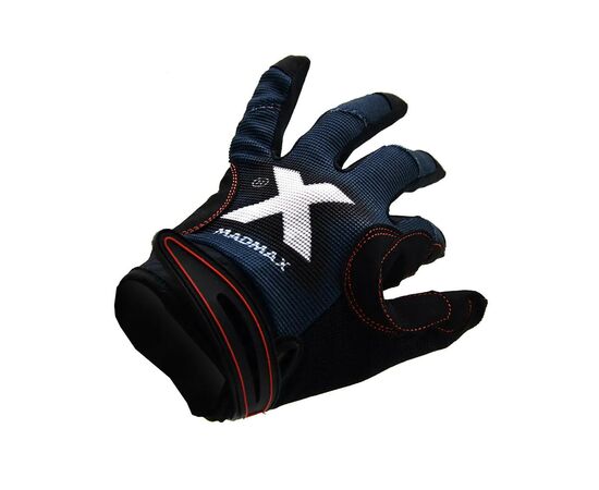 Перчатки для фитнеса MadMax MXG-102 X Gloves Black/Grey/White XXL (MXG-102-GRY_XXL), изображение 2 Перчатки для фитнеса MadMax MXG-102 X Gloves Black/Grey/White XXL (MXG-102-GRY_XXL), изображение 2