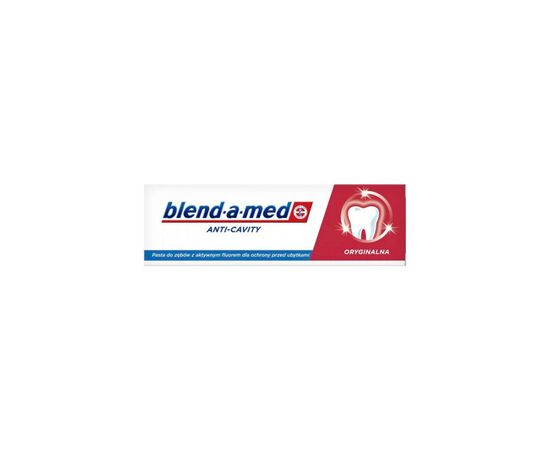 Зубная паста Blend-a-med Anti-Cavity Original 100 мл (8006540948125), изображение 2 Зубная паста Blend-a-med Anti-Cavity Original 100 мл (8006540948125), изображение 2