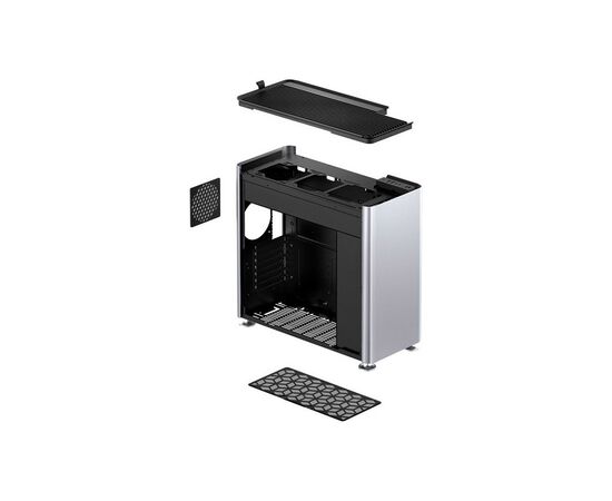 Корпус Jonsplus i400-A Aluminum Silver (i400-A Silver), изображение 11 Корпус Jonsplus i400-A Aluminum Silver (i400-A Silver), изображение 11
