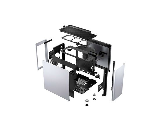 Корпус Jonsplus i400-A Aluminum Silver (i400-A Silver), изображение 12 Корпус Jonsplus i400-A Aluminum Silver (i400-A Silver), изображение 12