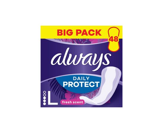 Ежедневные прокладки Always Daily Protect Long Свежий аромат 48 шт. (8700216461702)