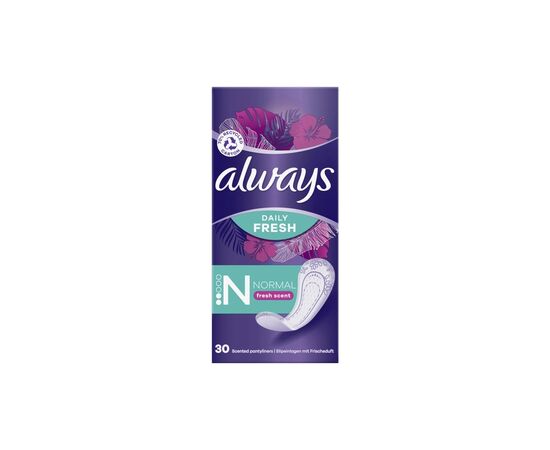 Ежедневные прокладки Always Daily Fresh Normal Свежий аромат 30 шт. (8700216461818), изображение 2