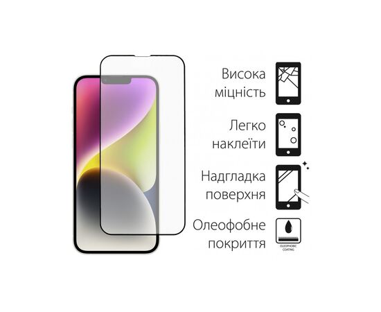 Стекло защитное Dengos iPhone 14 Plus 2шт. (DG-TG2P-33), изображение 2 Стекло защитное Dengos iPhone 14 Plus 2шт. (DG-TG2P-33), изображение 2