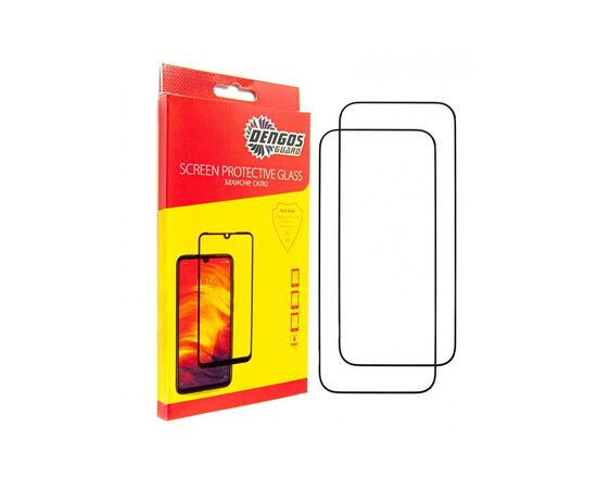 Стекло защитное Dengos iPhone 14 Plus 2шт. (DG-TG2P-33)