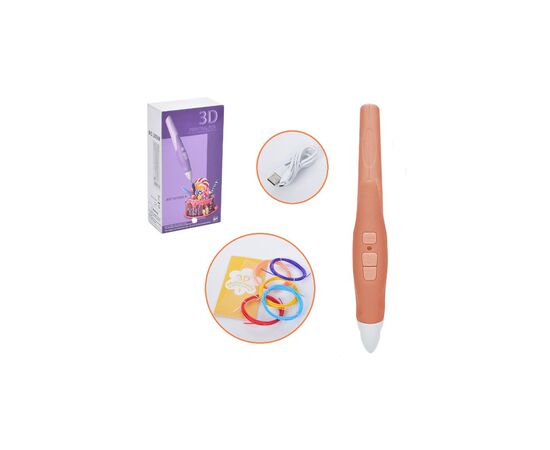 3D - ручка Bambi 309W (orange) (309W orange)