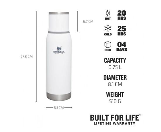 Термос Stanley Adventure To-Go Polar 0.75 л (1210001904071), изображение 3 Термос Stanley Adventure To-Go Polar 0.75 л (1210001904071), изображение 3