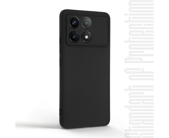 Чехол для мобильного телефона Armorstandart Matte Slim Fit Xiaomi Poco F6 Pro Camera cover Black (ARM73511), изображение 2
