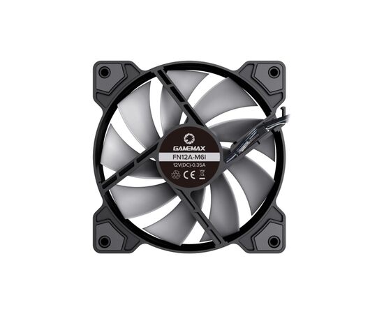 Кулер для корпуса Gamemax FN12A-M6I, изображение 6 Кулер для корпуса Gamemax FN12A-M6I, изображение 6