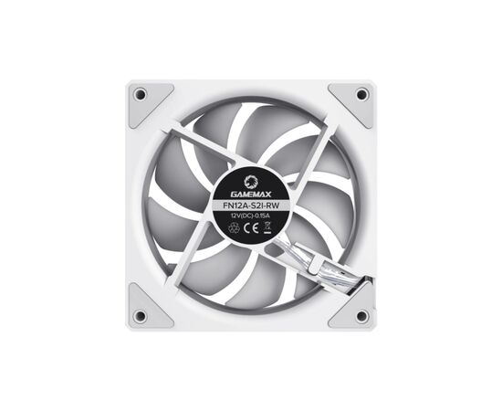 Кулер до корпусу Gamemax FN12A-S2I-RW, зображення 8 Кулер до корпусу Gamemax FN12A-S2I-RW, зображення 8