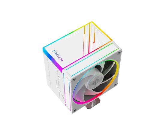 Кулер до процесора ID-Cooling Frozn A610 ARGB White (FROZN A610 ARGB White), зображення 4 Кулер до процесора ID-Cooling Frozn A610 ARGB White (FROZN A610 ARGB White), зображення 4