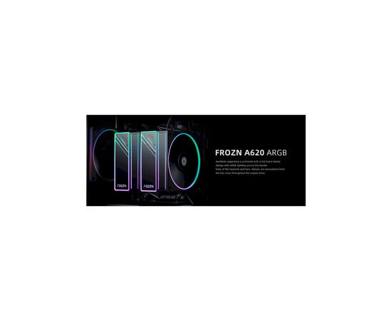 Кулер до процесора ID-Cooling Frozn A620 ARGB (FROZN A620 ARGB), зображення 8 Кулер до процесора ID-Cooling Frozn A620 ARGB (FROZN A620 ARGB), зображення 8