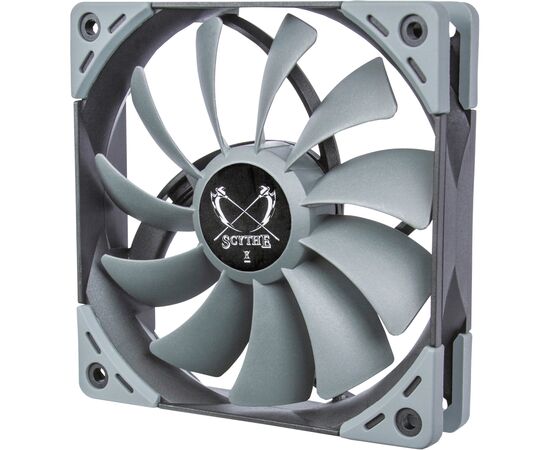 Кулер для корпуса Scythe Kaze Flex 120 (SU1225FD12M-RH), изображение 3 Кулер для корпуса Scythe Kaze Flex 120 (SU1225FD12M-RH), изображение 3