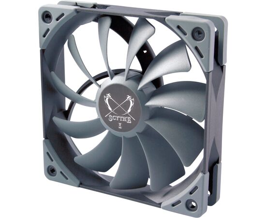 Кулер для корпуса Scythe Kaze Flex 120 (SU1225FD12M-RH), изображение 6 Кулер для корпуса Scythe Kaze Flex 120 (SU1225FD12M-RH), изображение 6