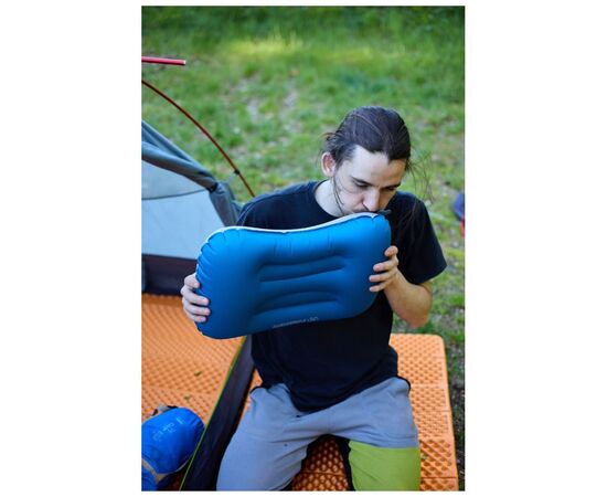 Туристическая подушка Trimm Rotto blue/grey (001.009.0679), изображение 2 Туристическая подушка Trimm Rotto blue/grey (001.009.0679), изображение 2