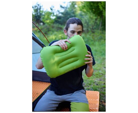 Туристическая подушка Trimm Rotto green/grey (001.009.0678), изображение 4 Туристическая подушка Trimm Rotto green/grey (001.009.0678), изображение 4