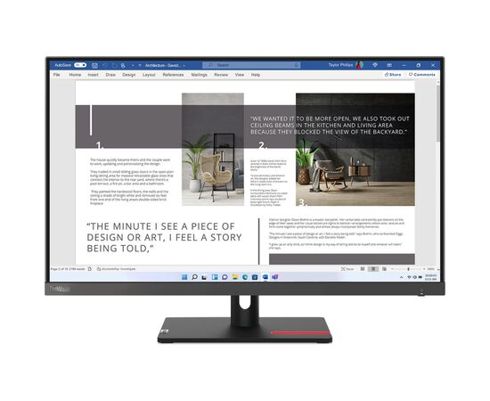 Монитор Lenovo S27i-30 (63DFKAT4UA), изображение 10 Монитор Lenovo S27i-30 (63DFKAT4UA), изображение 10